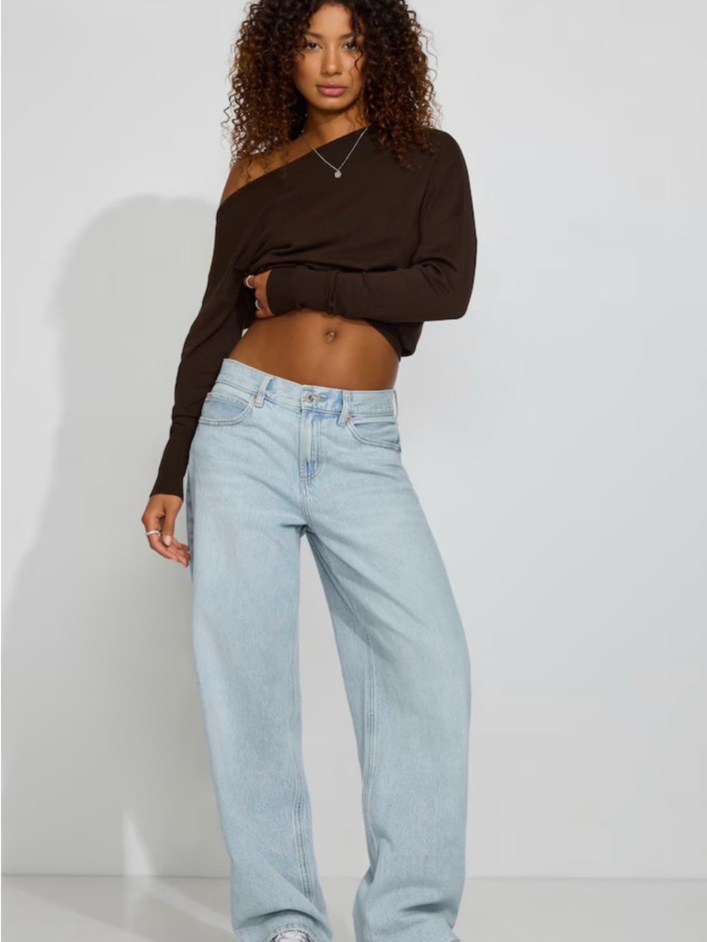 Garage Low Rise Baggy Jeans